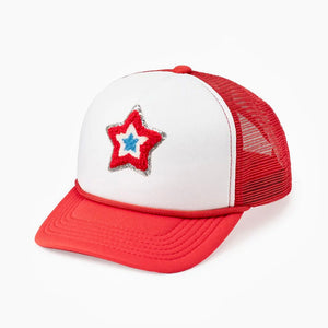 Patriotic Patch Trucker Hat