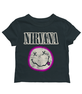 Nirvana Smiley Fitted Tee