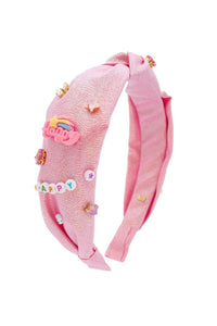 Glitter Charm Headband