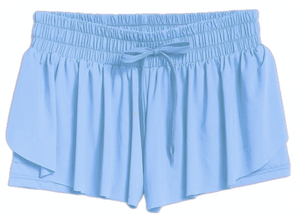 Chambray Blue Fly Away Shorts