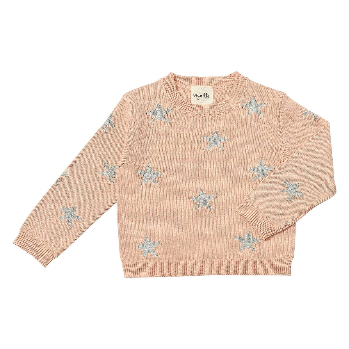 Vignette Robyn Pink Star Sweater