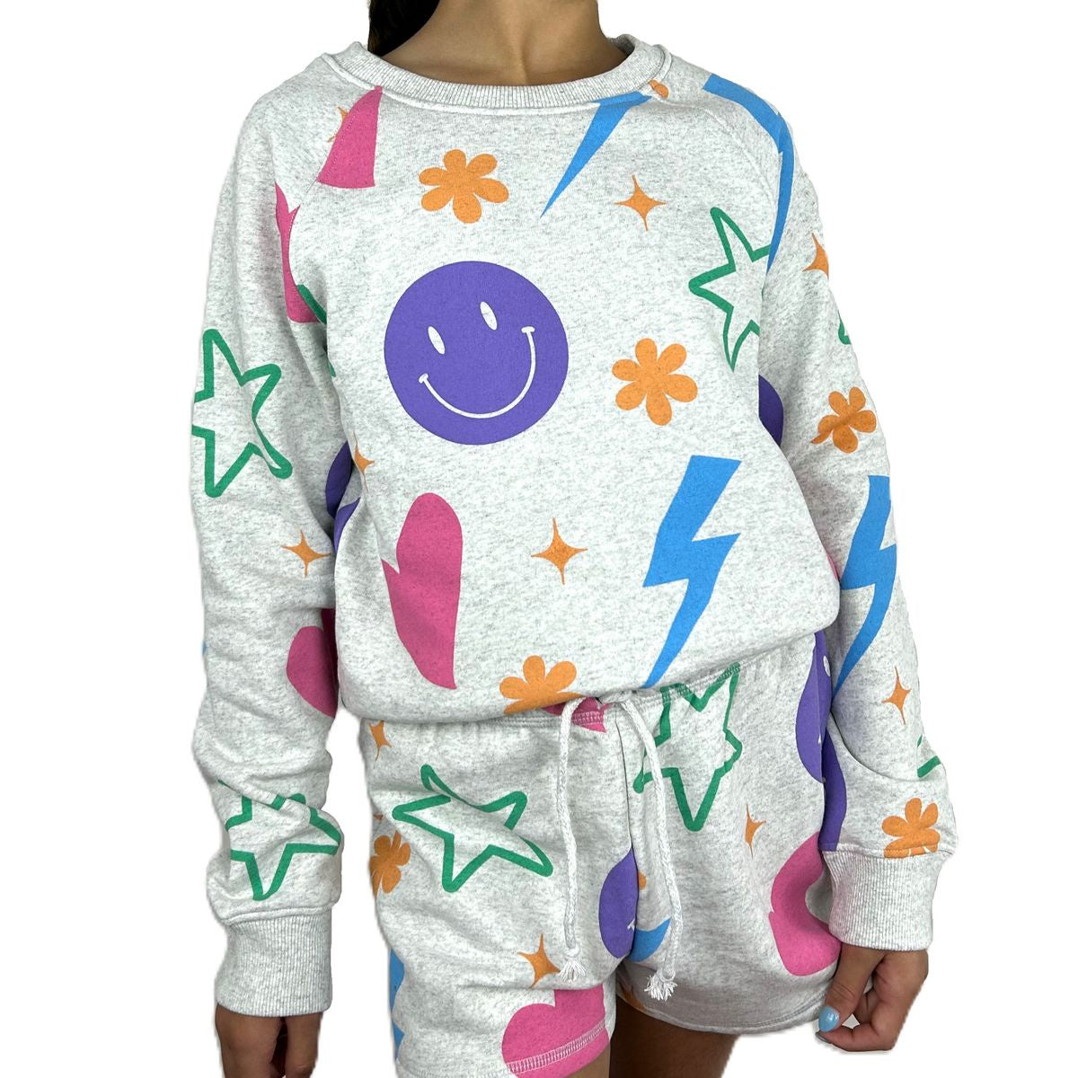 All Over Icons Sweatshirt