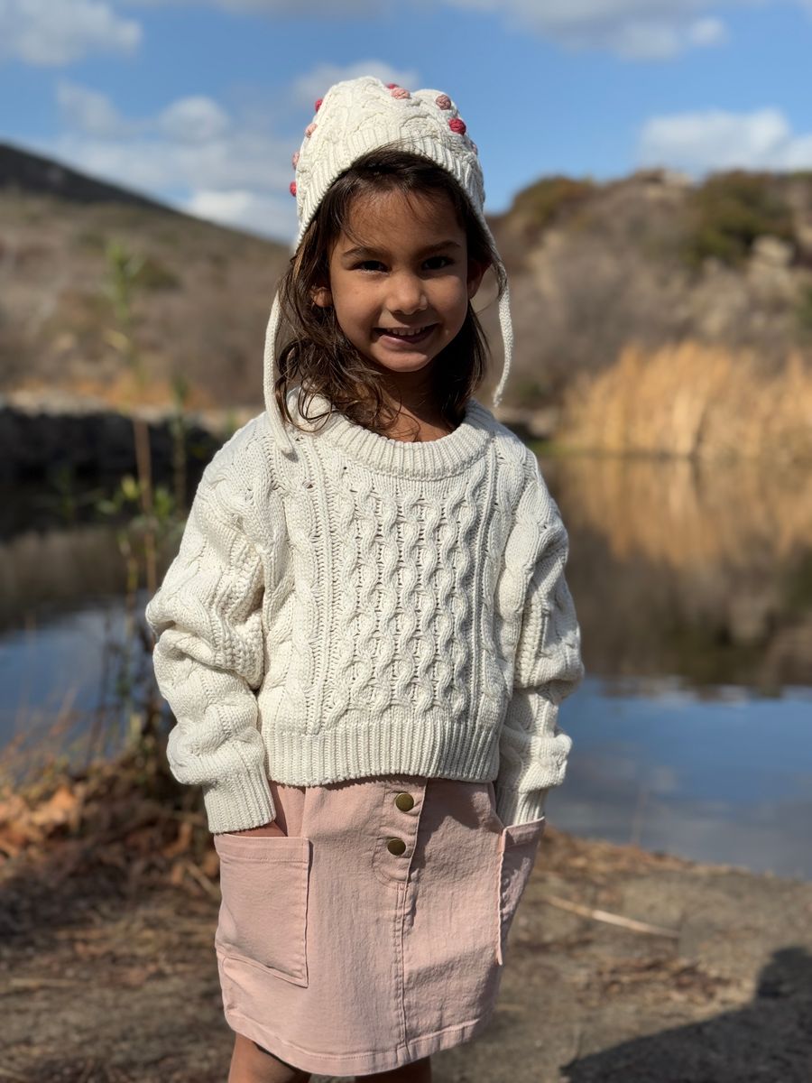 Vignette Molly Ivory Knit Sweater