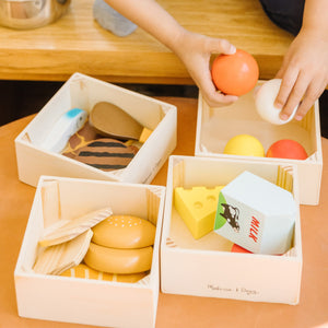 Food Groups - Wooden Play Food
