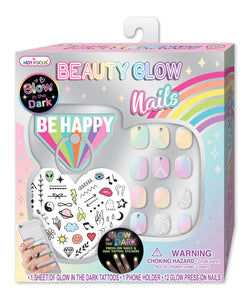 Rainbow Beauty Glow Nail Set