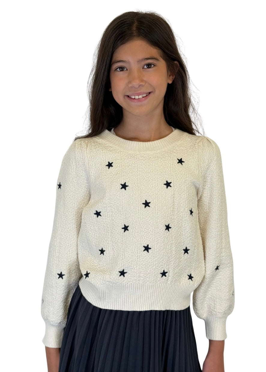 Star Embroidered Sweater