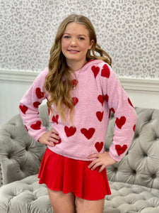 Honesty Red Athletic Skirt