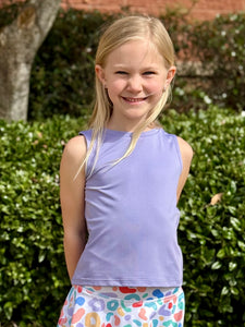 Honesty Lavender Lib Athletic Tank