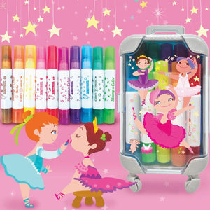 Ballerinas Stamp & Color Markers