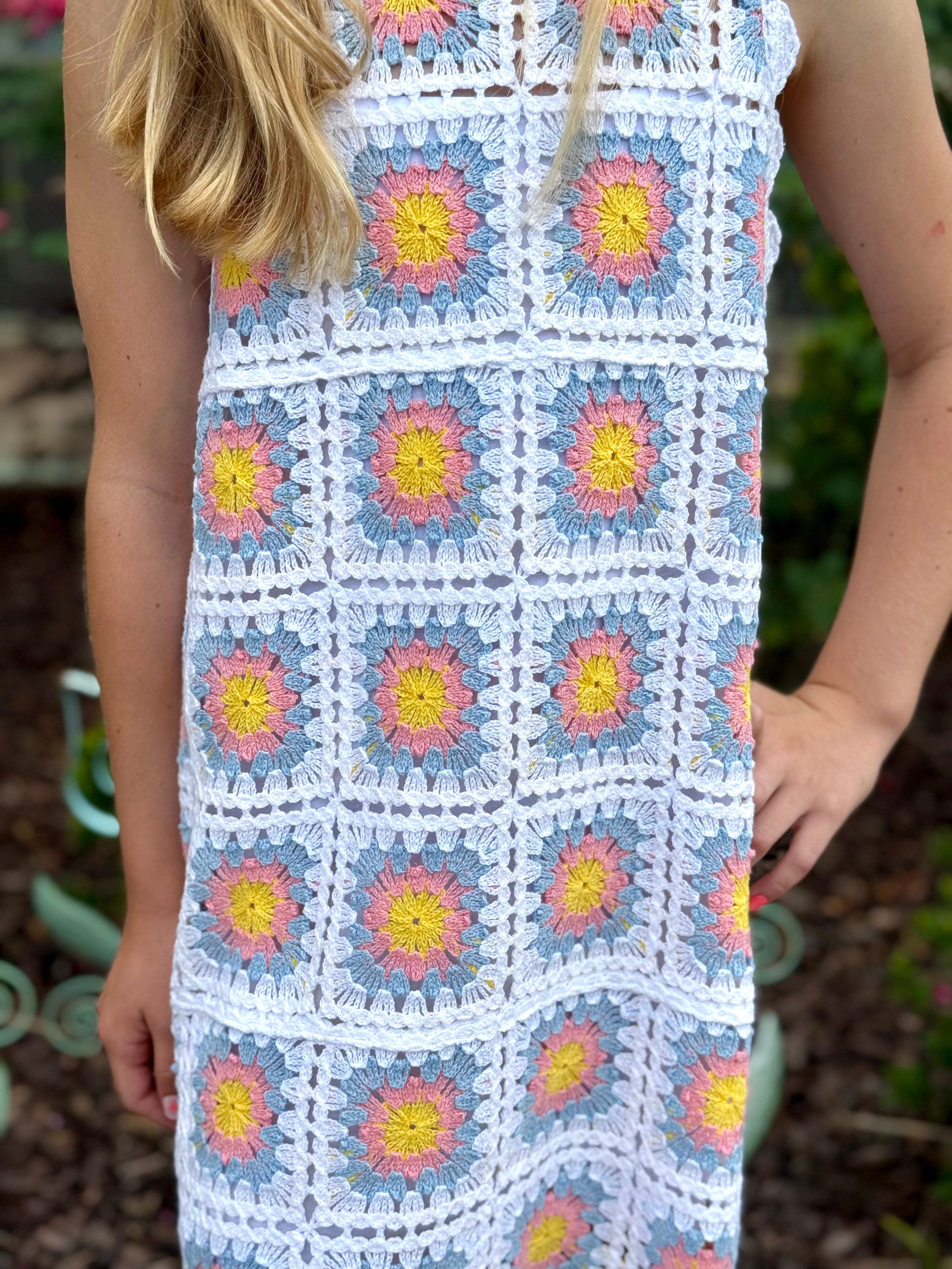 Hatley Buttercup Crochet Dress