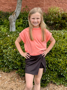 Black Tennis Skort