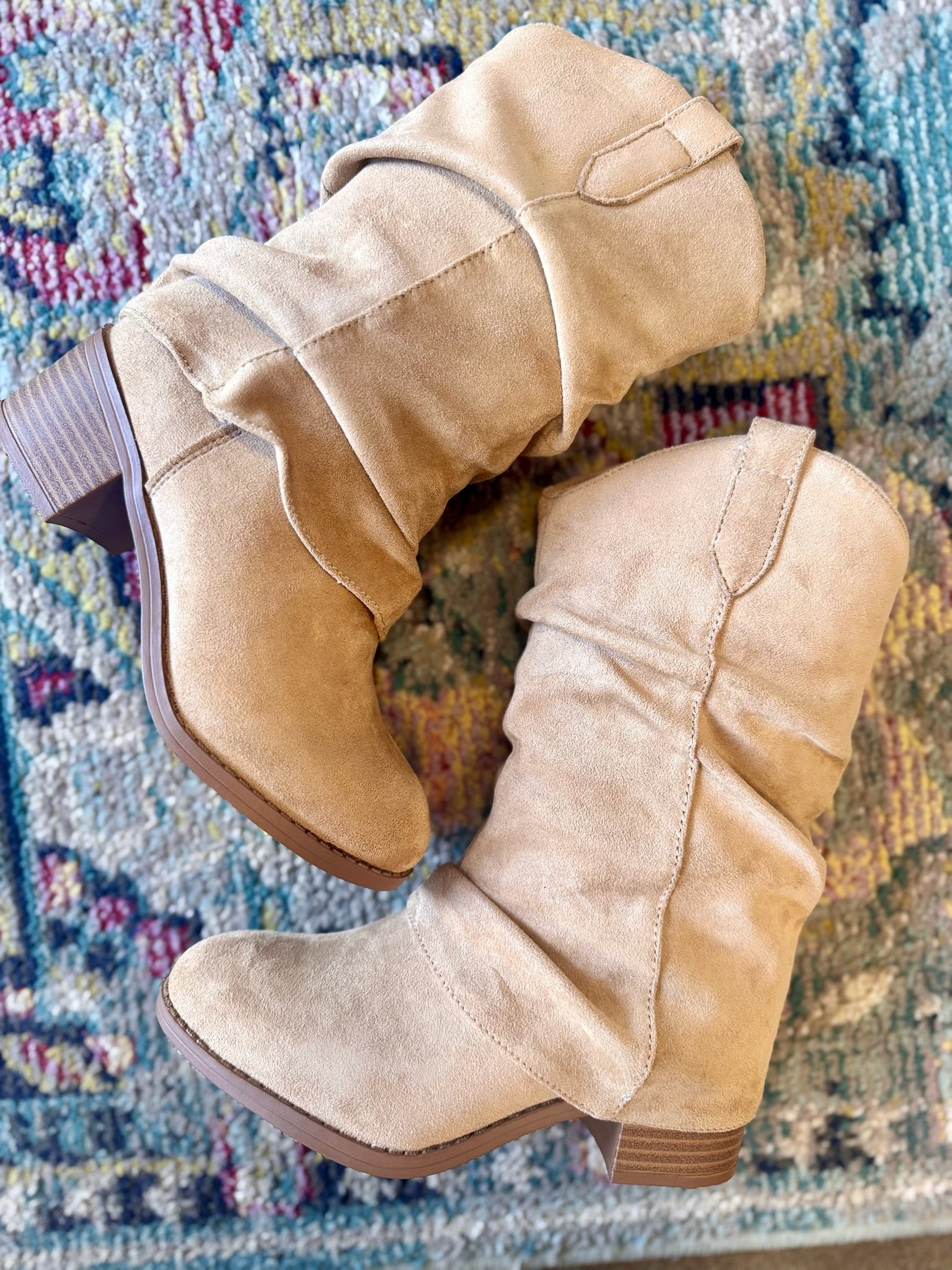 MIA Tawny Taupe Slouch Boot