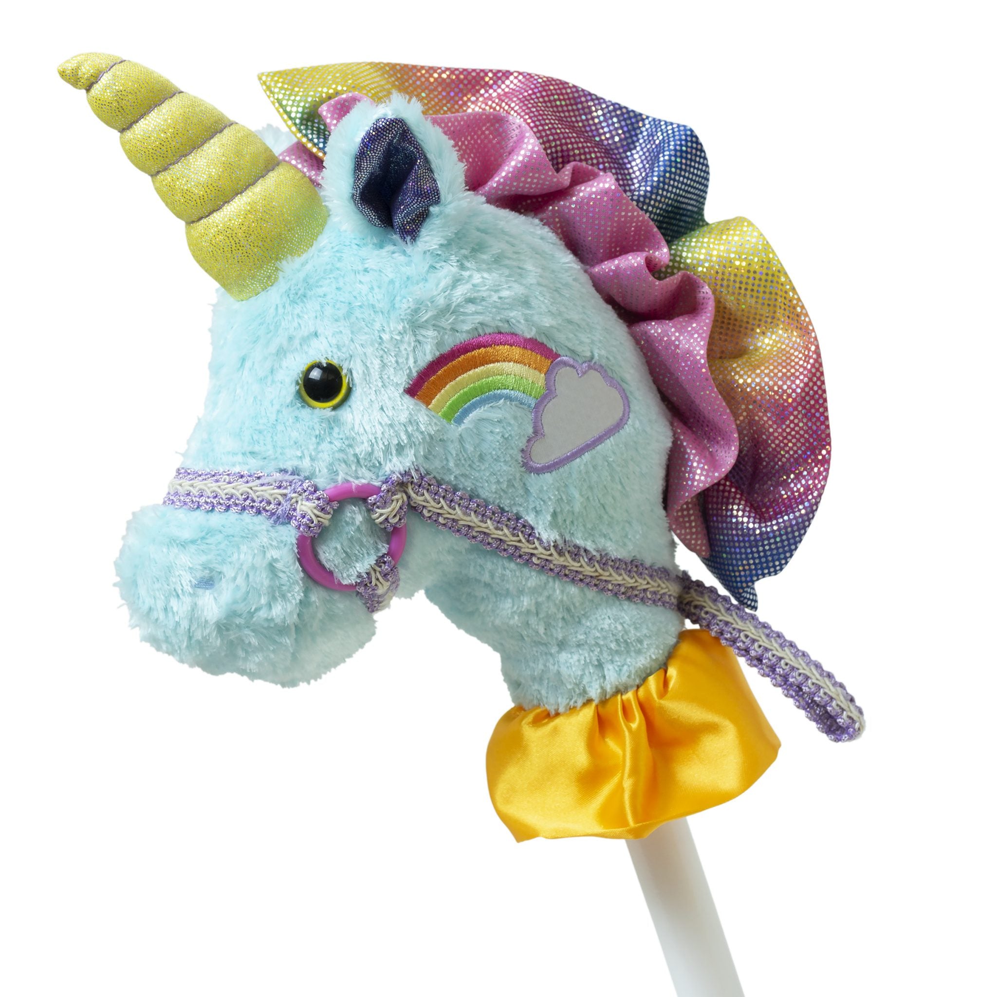 Fancy Prancer Unicorn Stick Horse