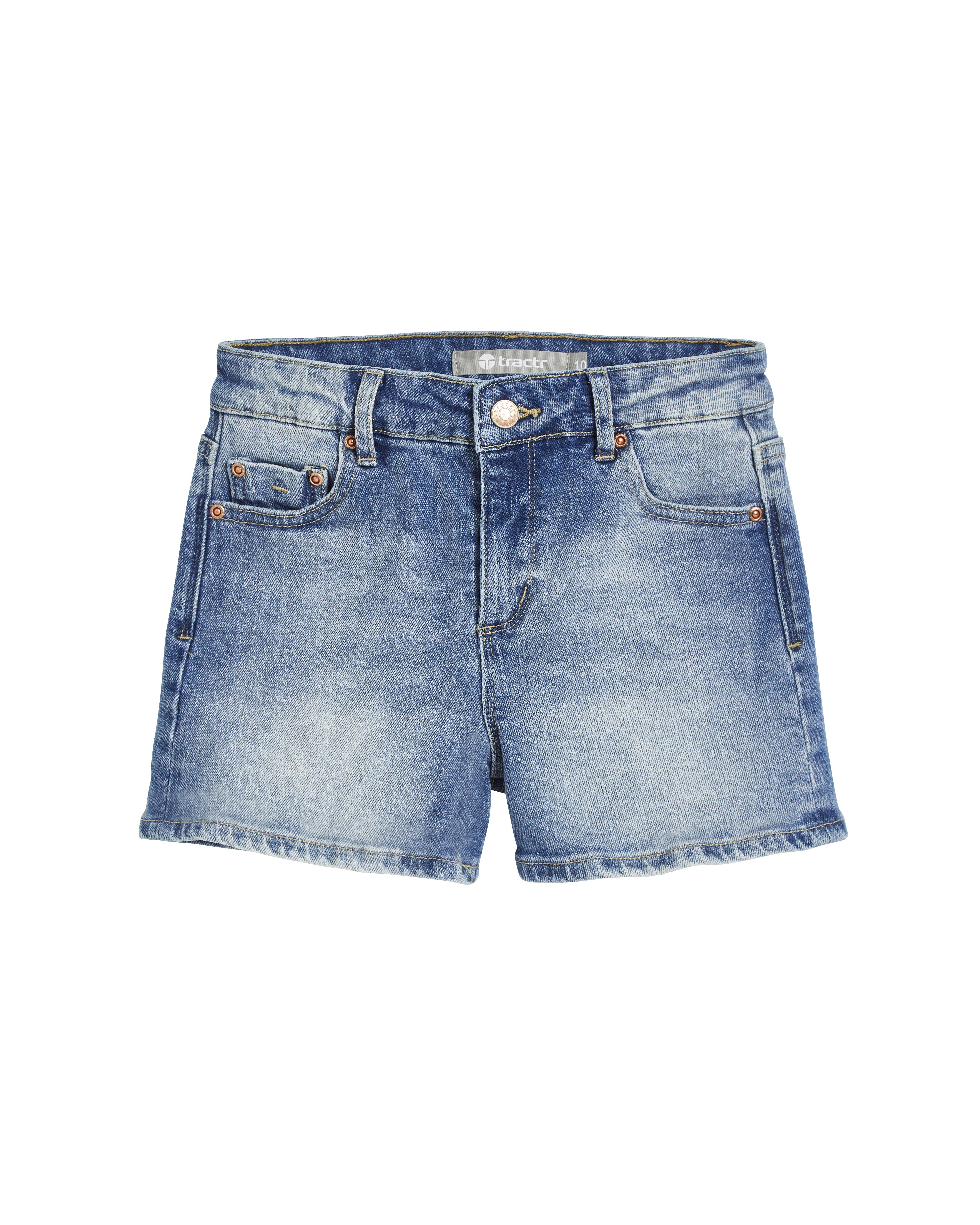 Tractr Brittany Basic Five Pocket Shorts