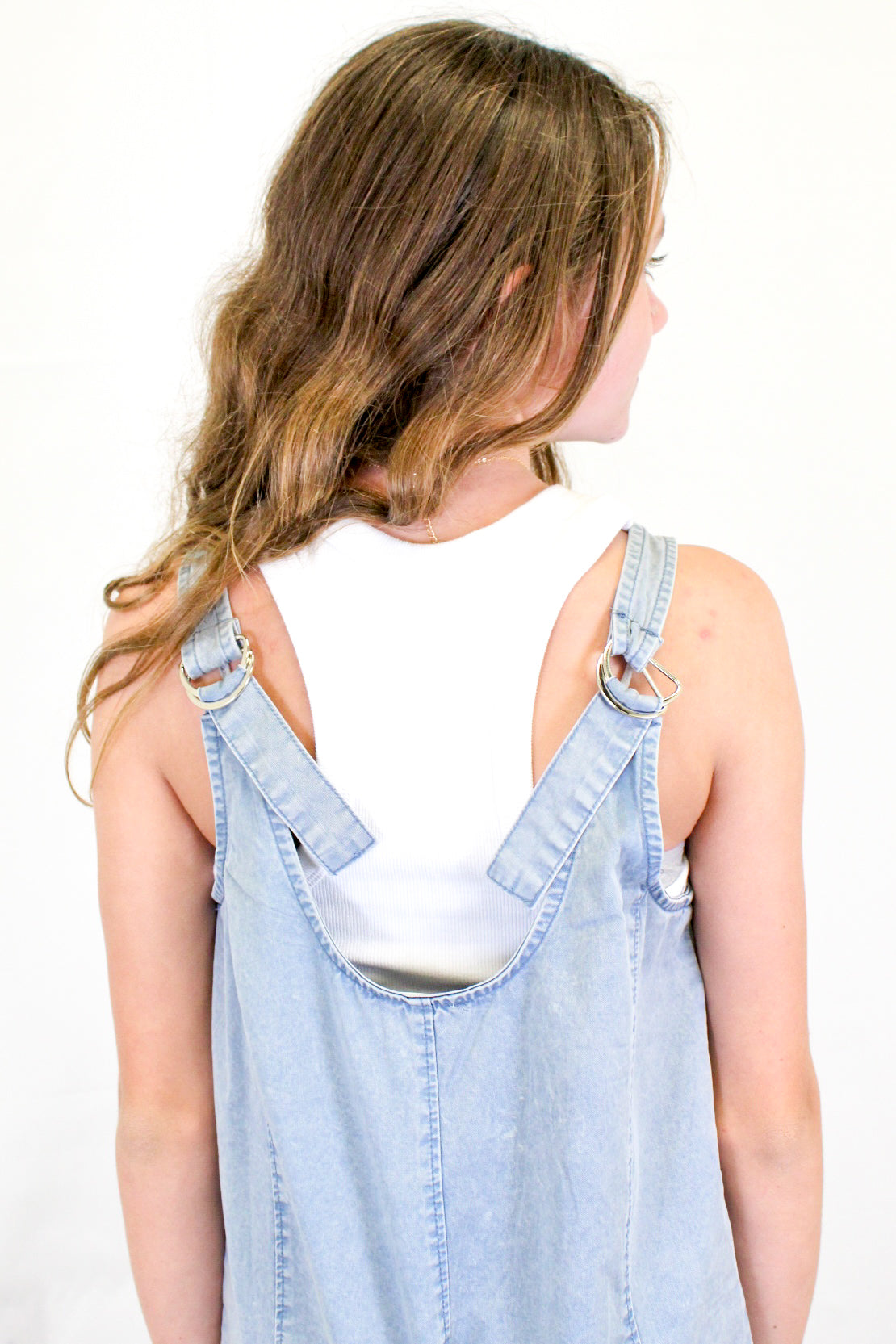 Washed Pocket Romper