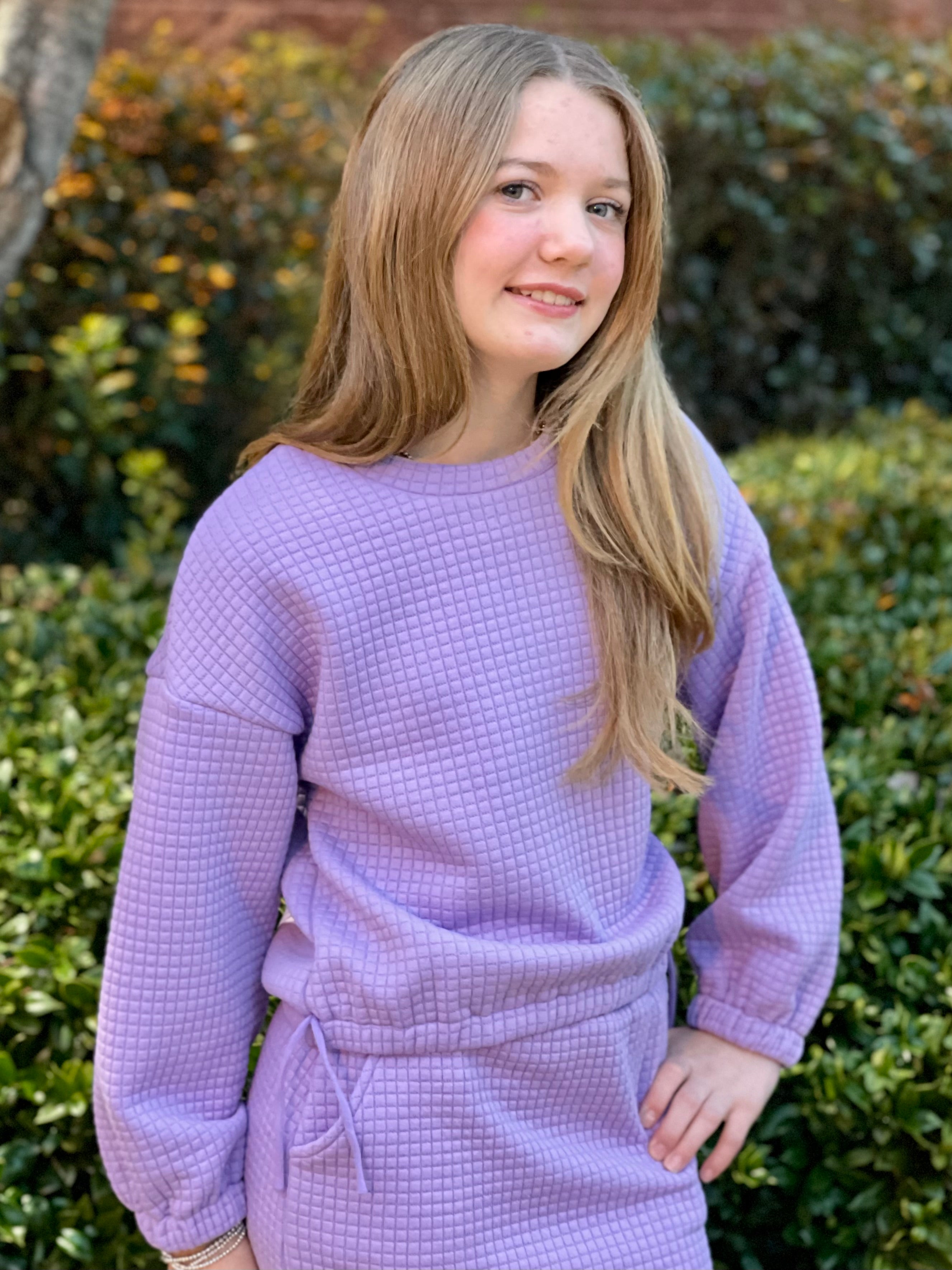 Pastime Textured Pullover