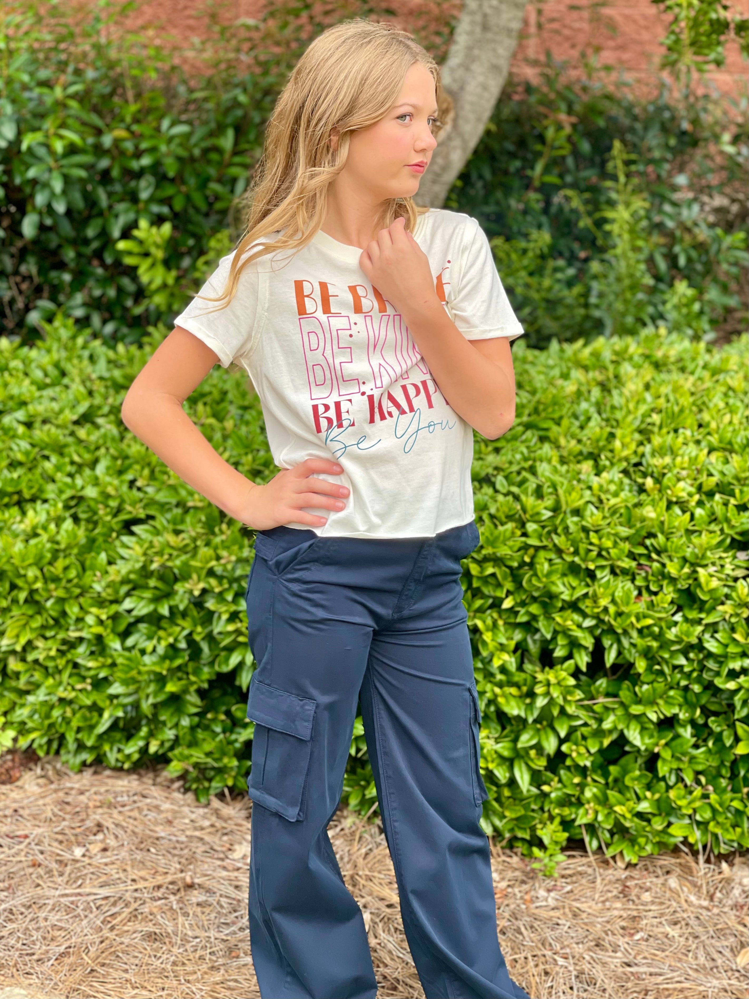 DL1961 Lily Marine Navy Jogger