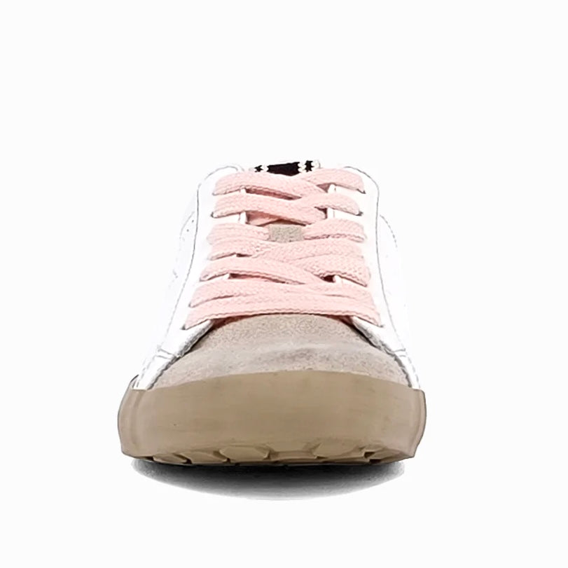 Shu Shop MIA Light Pink Snake Sneakers