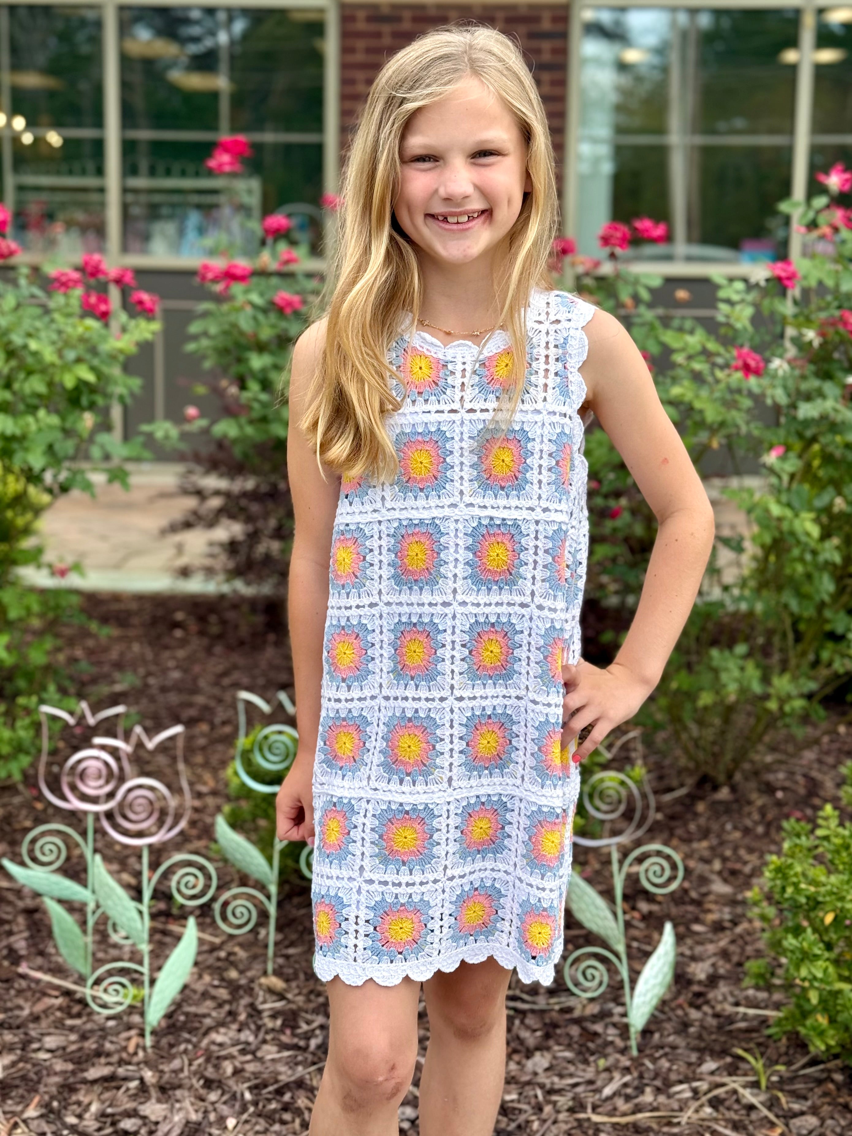 Hatley Buttercup Crochet Dress
