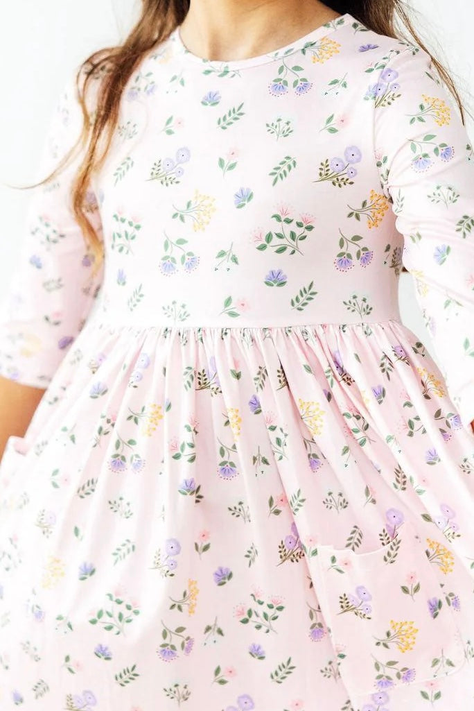 Pastel Petals Dress