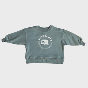 Happy Camper Boxy Sweatshirt