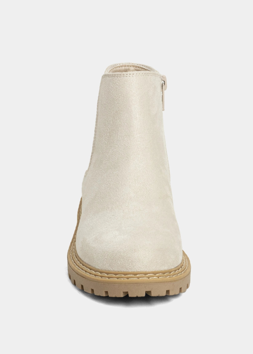 Shu Shop Zophie Light Grey Suede Boots