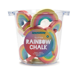 Glitter Rainbow Chalk