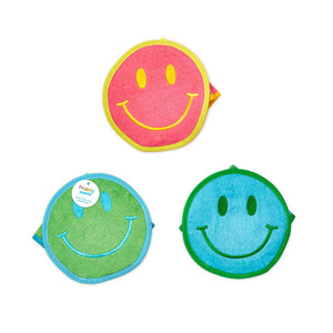Happy Face Wash Cloth Set