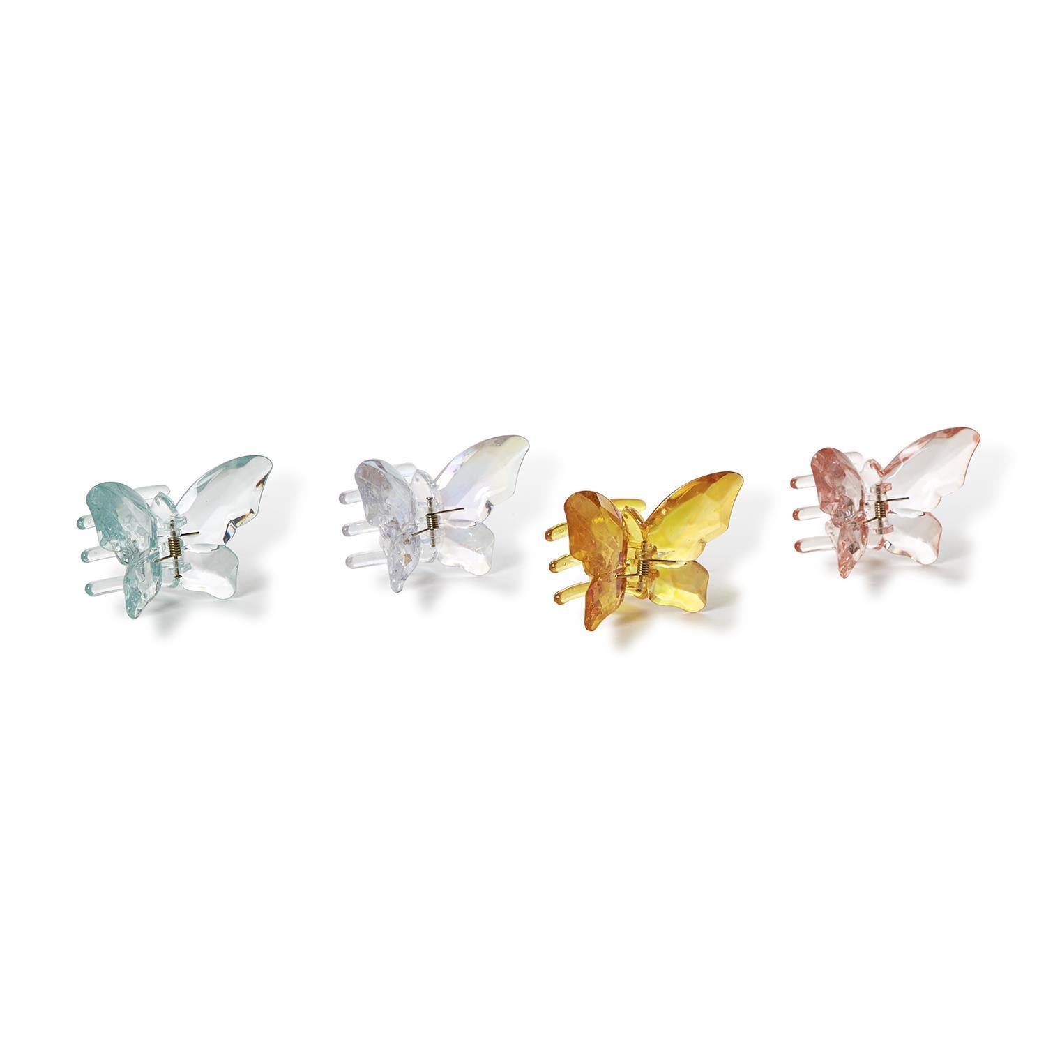 Iridescent Butterfly Hair Clip