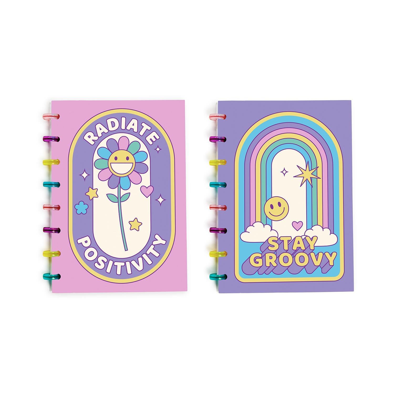 Groovy Rainbow Notebook