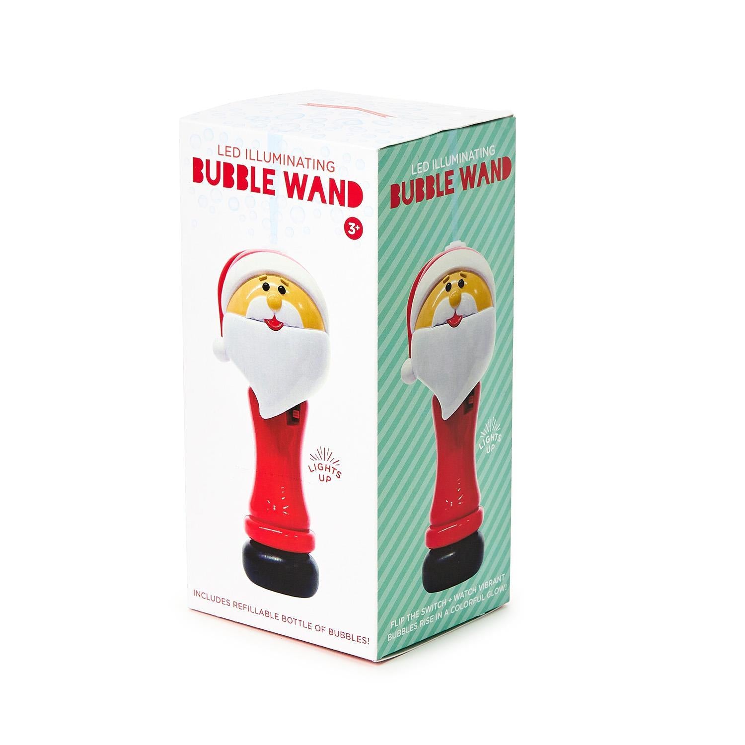 LED Santa Bubble Wand