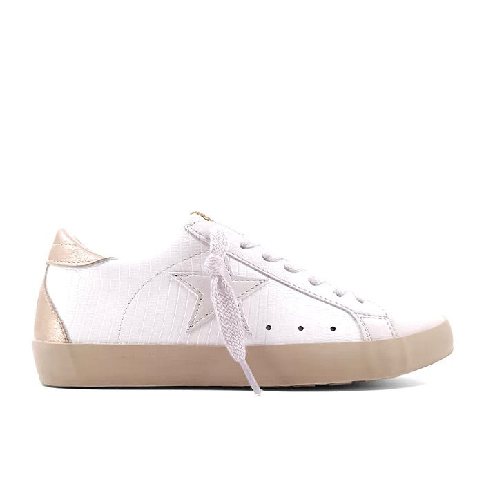 Shu Shop Paula Bone Lizard Sneakers