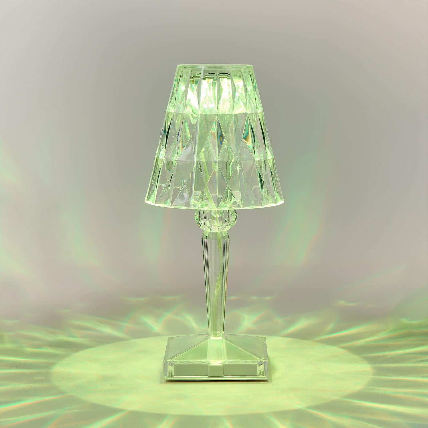 LED Color-Changing Crystal Lamp