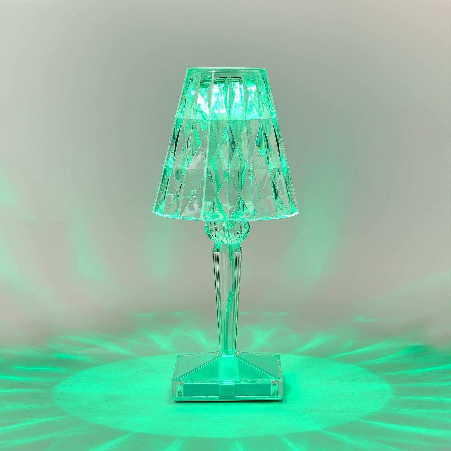 LED Color-Changing Crystal Lamp