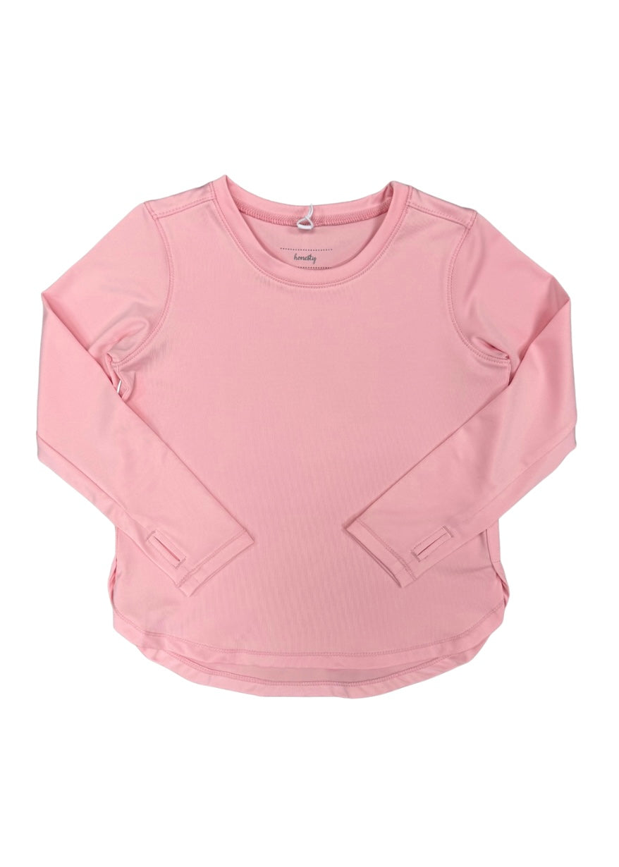 Honesty LS Pink Athletic Top