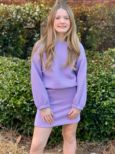 Pastime Textured Pullover