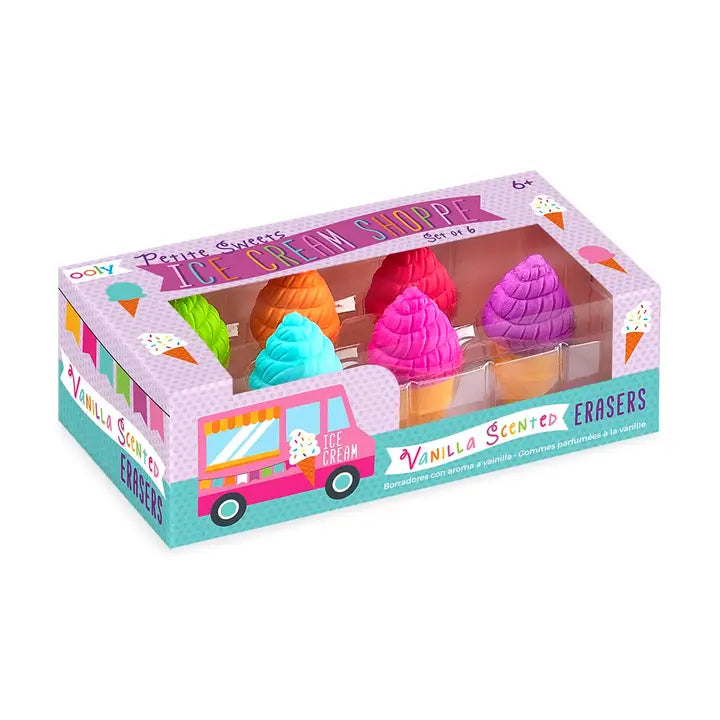 Sweets Ice Cream Erasers