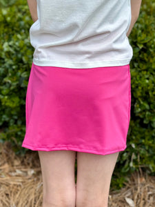 Fuchsia Tennis Skort