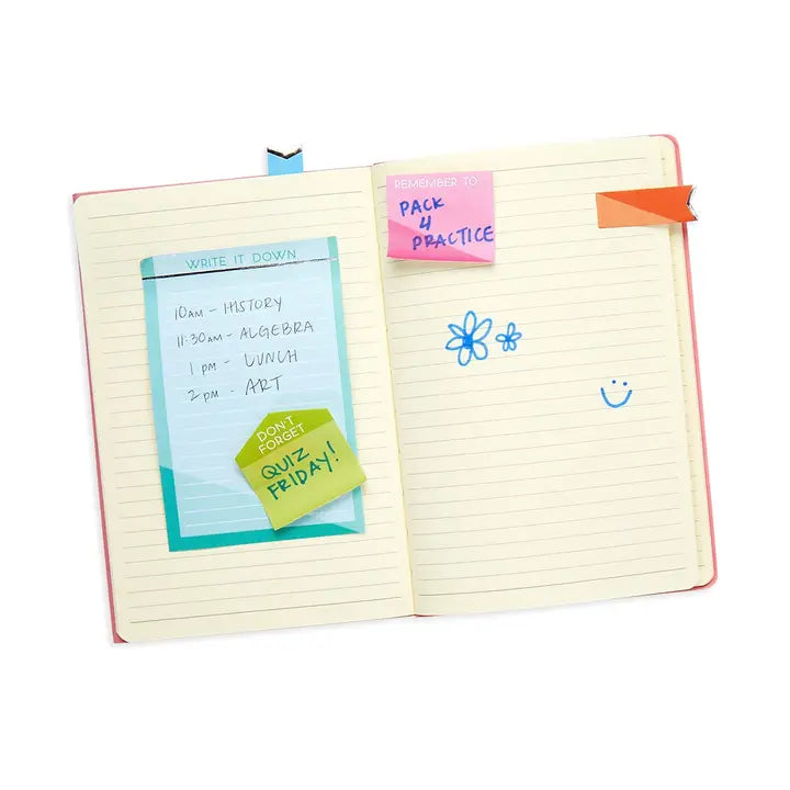Side Notes Sticky Tab Note Pad - Color Write