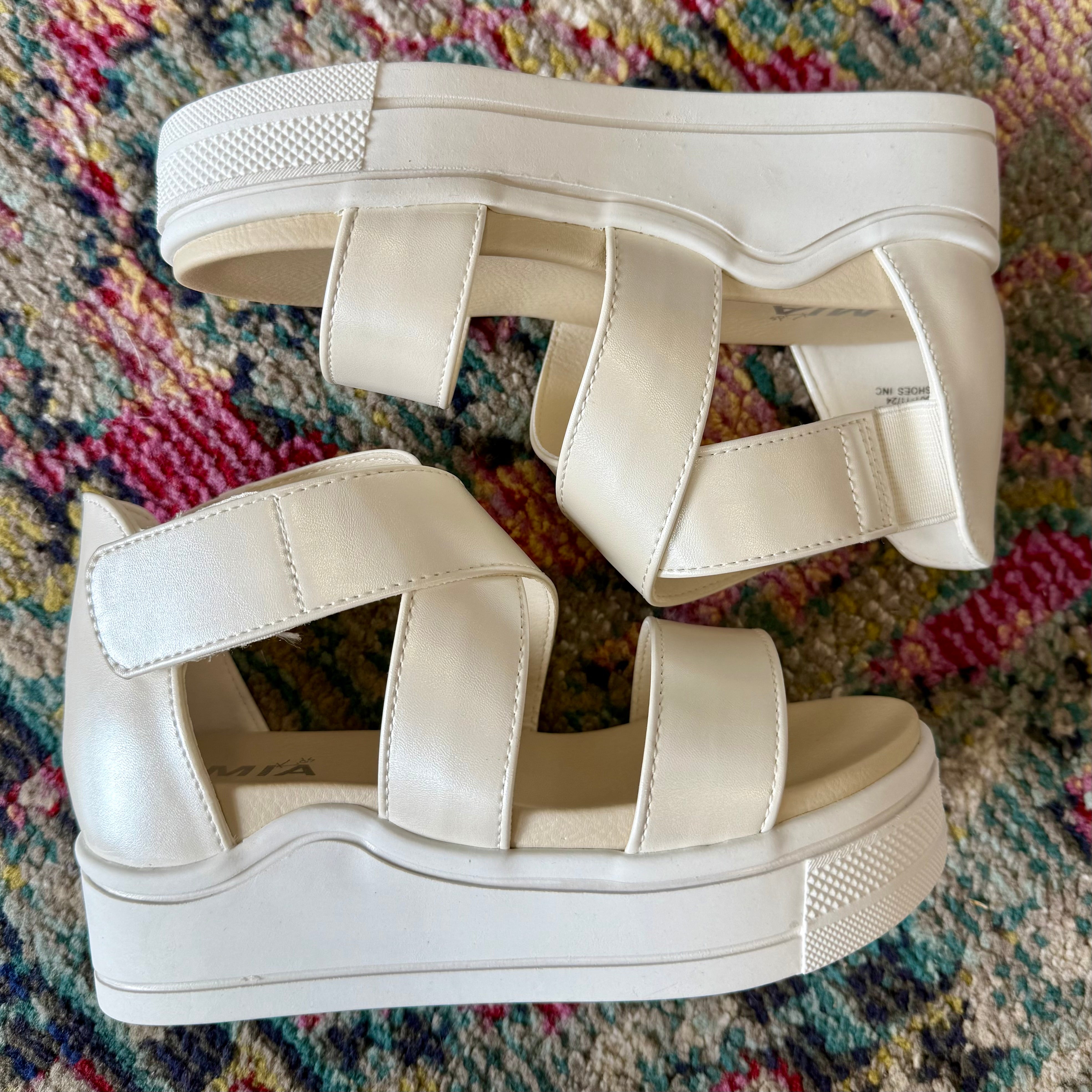 MIA Minka II Bone Pearl Sandal
