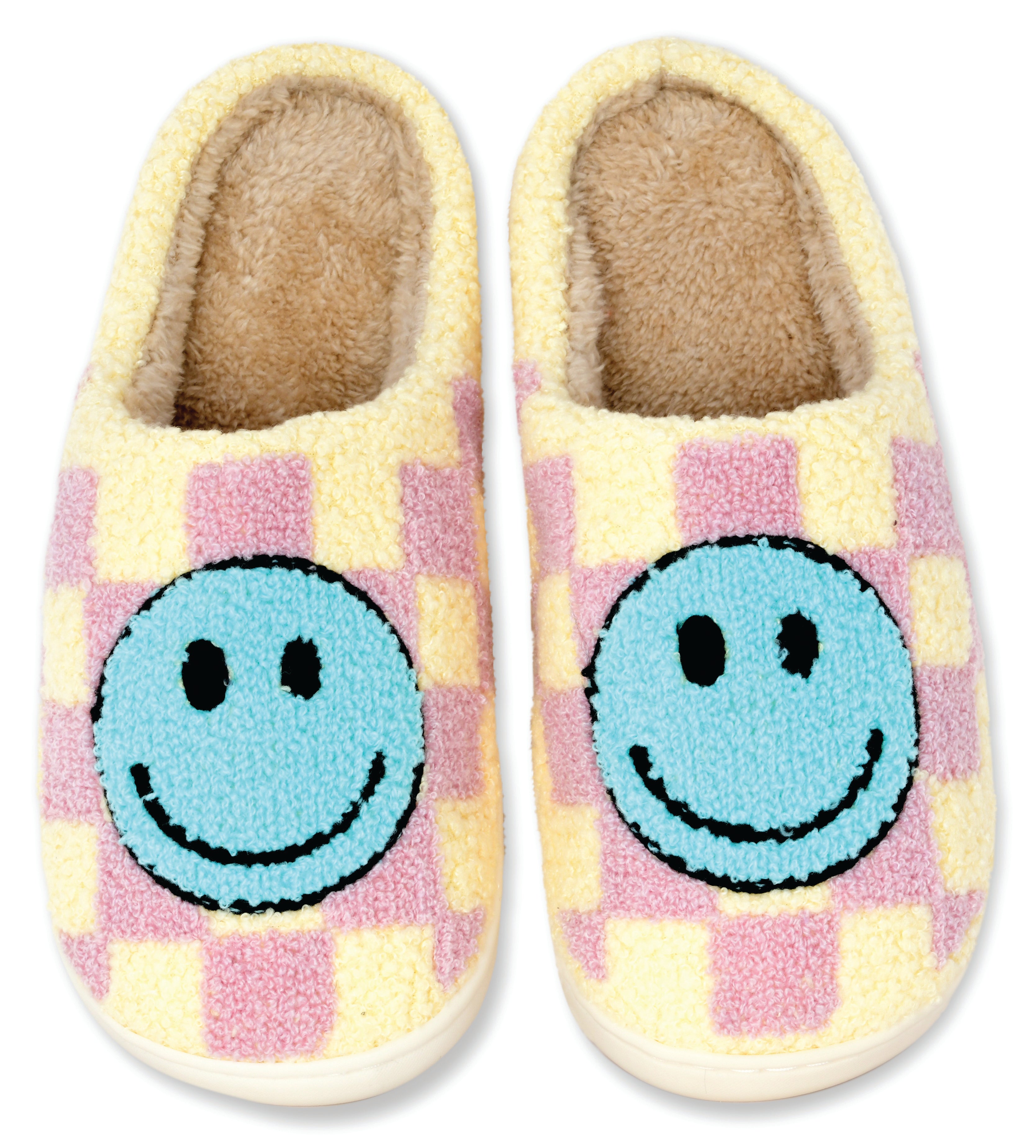Happy Check Slippers