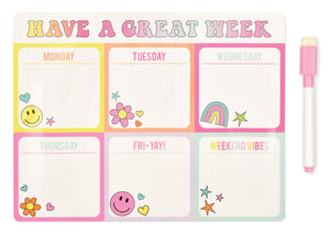 Days of the Week Dry Erase Board