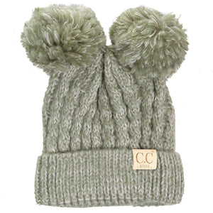 C.C Pom Pom Knit Beanie