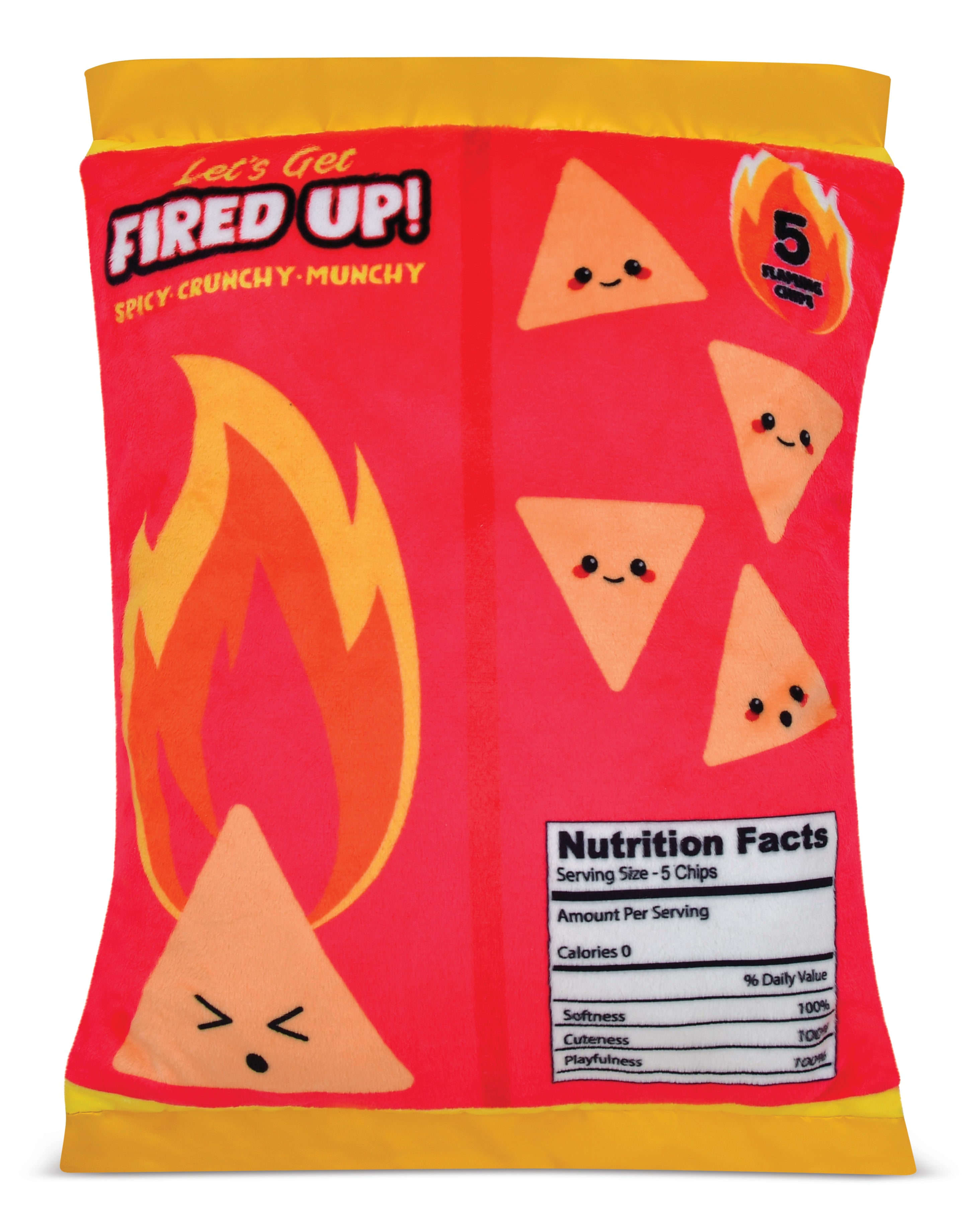 Fired Up Chips Fleece Plush