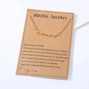 Taylor Swift Evermore Necklace