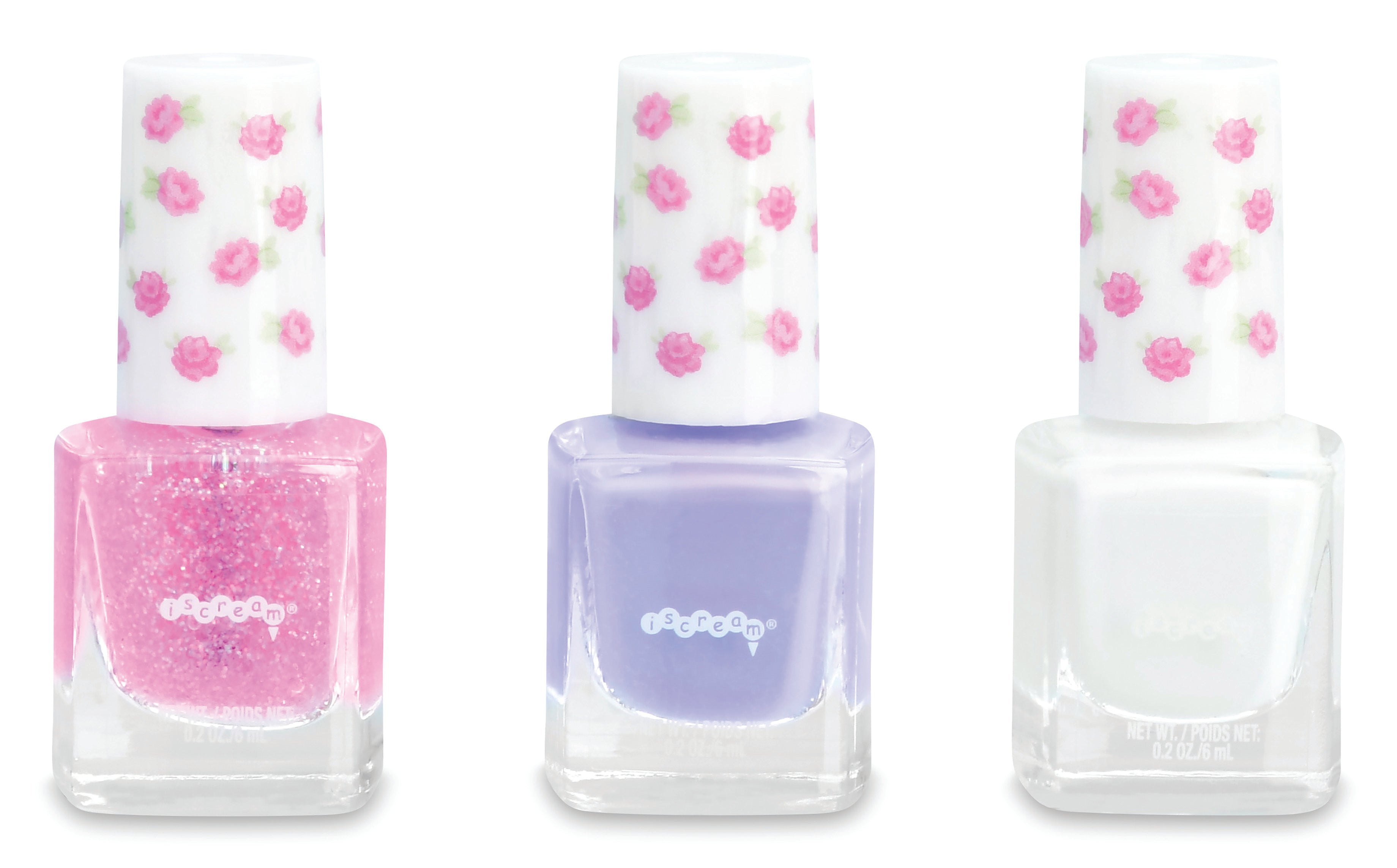 Fancy Floral Nail Polish Set
