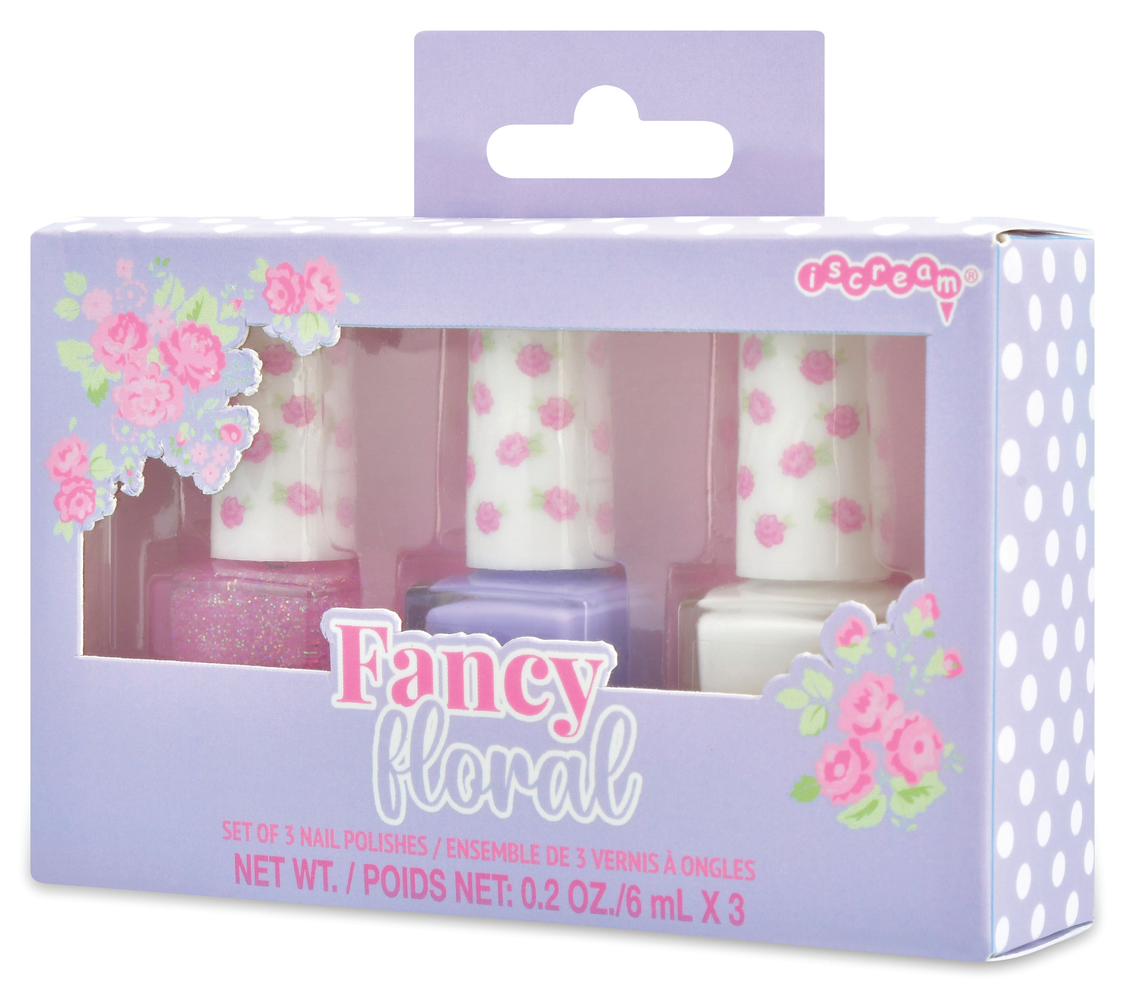 Fancy Floral Nail Polish Set