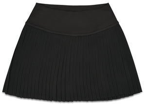 Black Pleated Tennis Skort