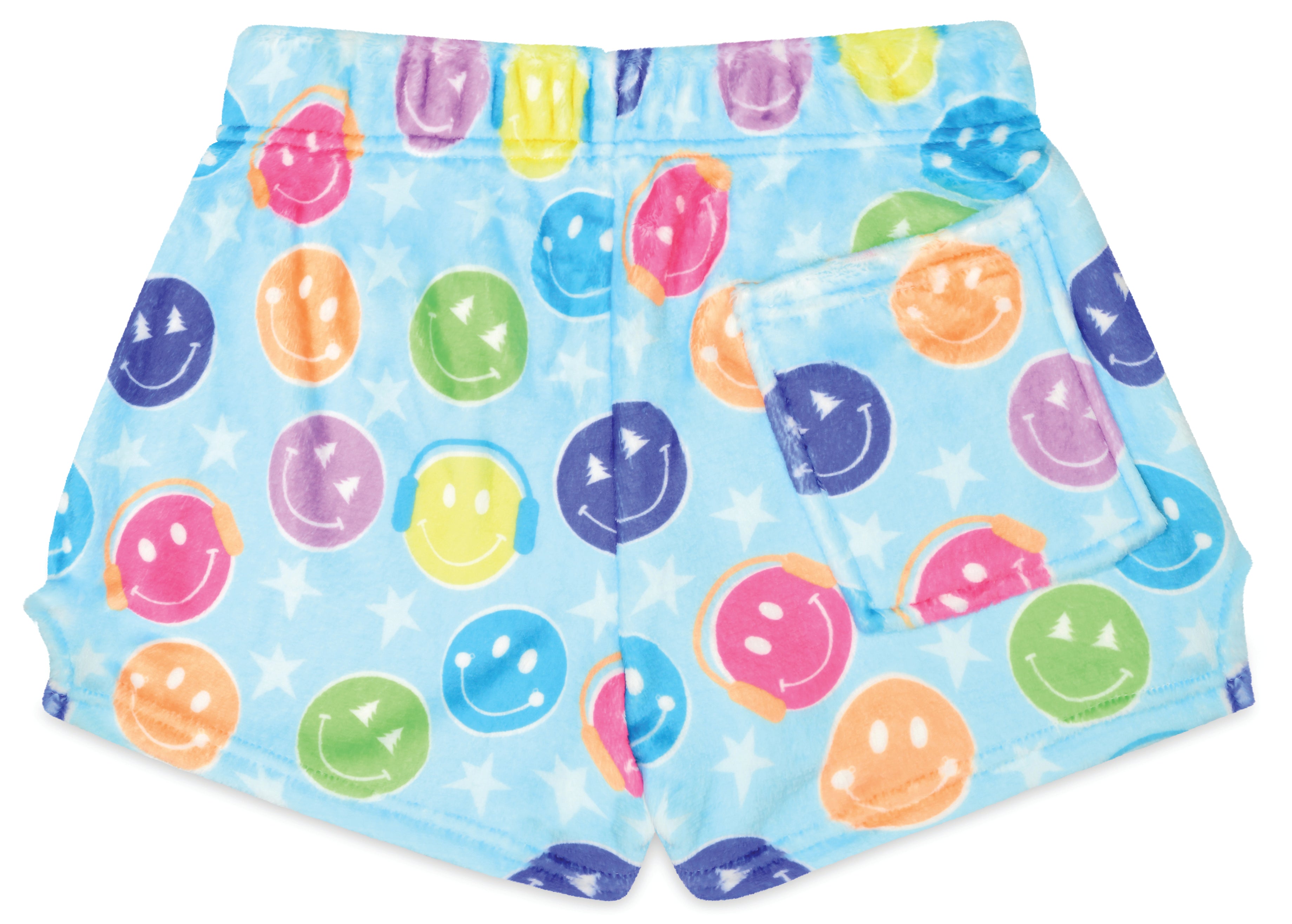 Happy Holidays Plush PJ Short