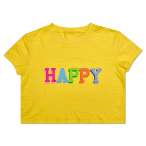 Happy Boxy Tee Shirt